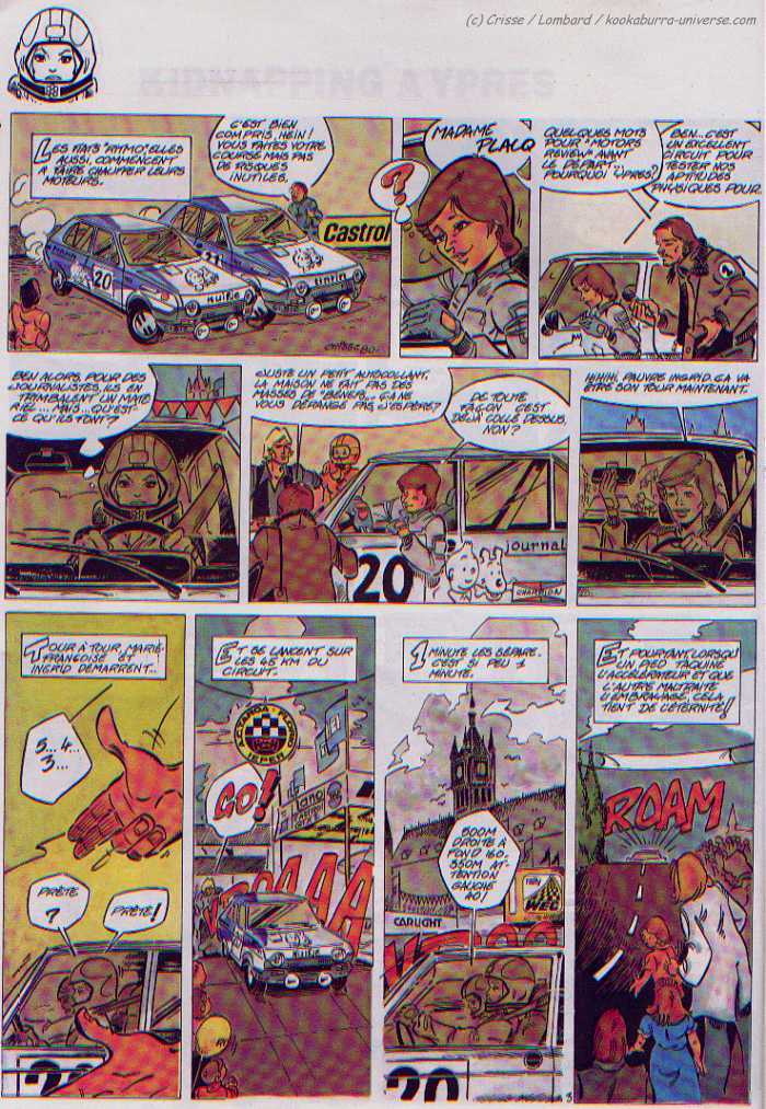 Planche 3 - Kidnapping &agrave; Ypres