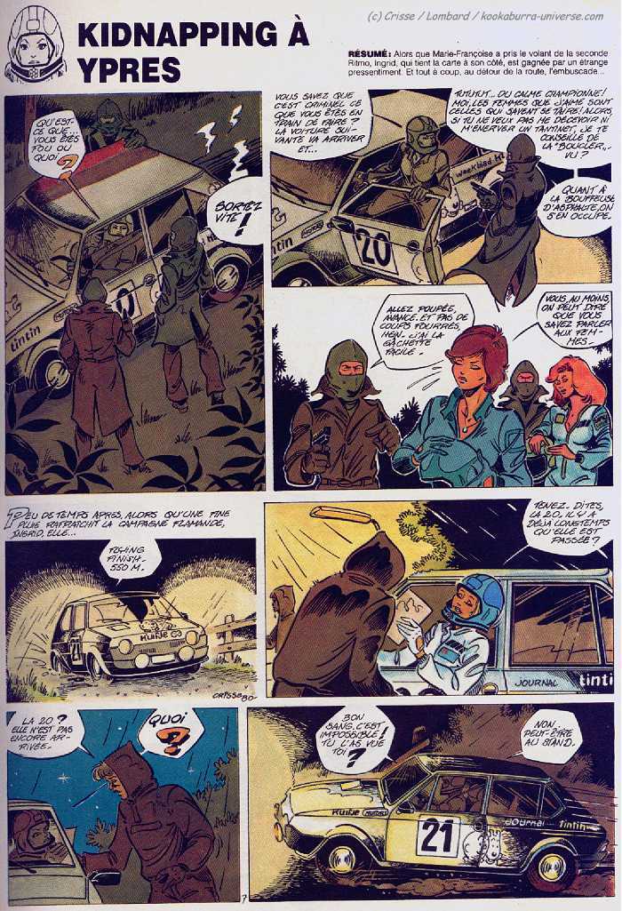 Planche 7 - Kidnapping &agrave; Ypres